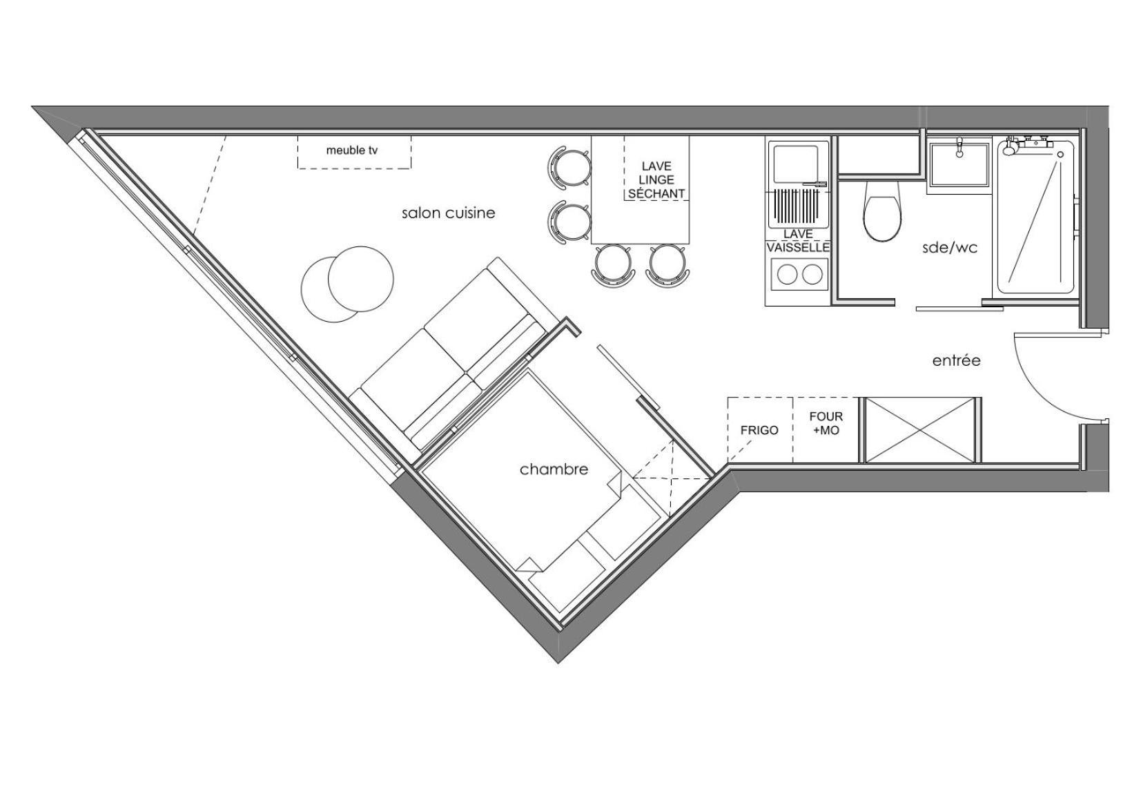 Val Thorens Appartement Residence Les 3 Vallees מראה חיצוני תמונה